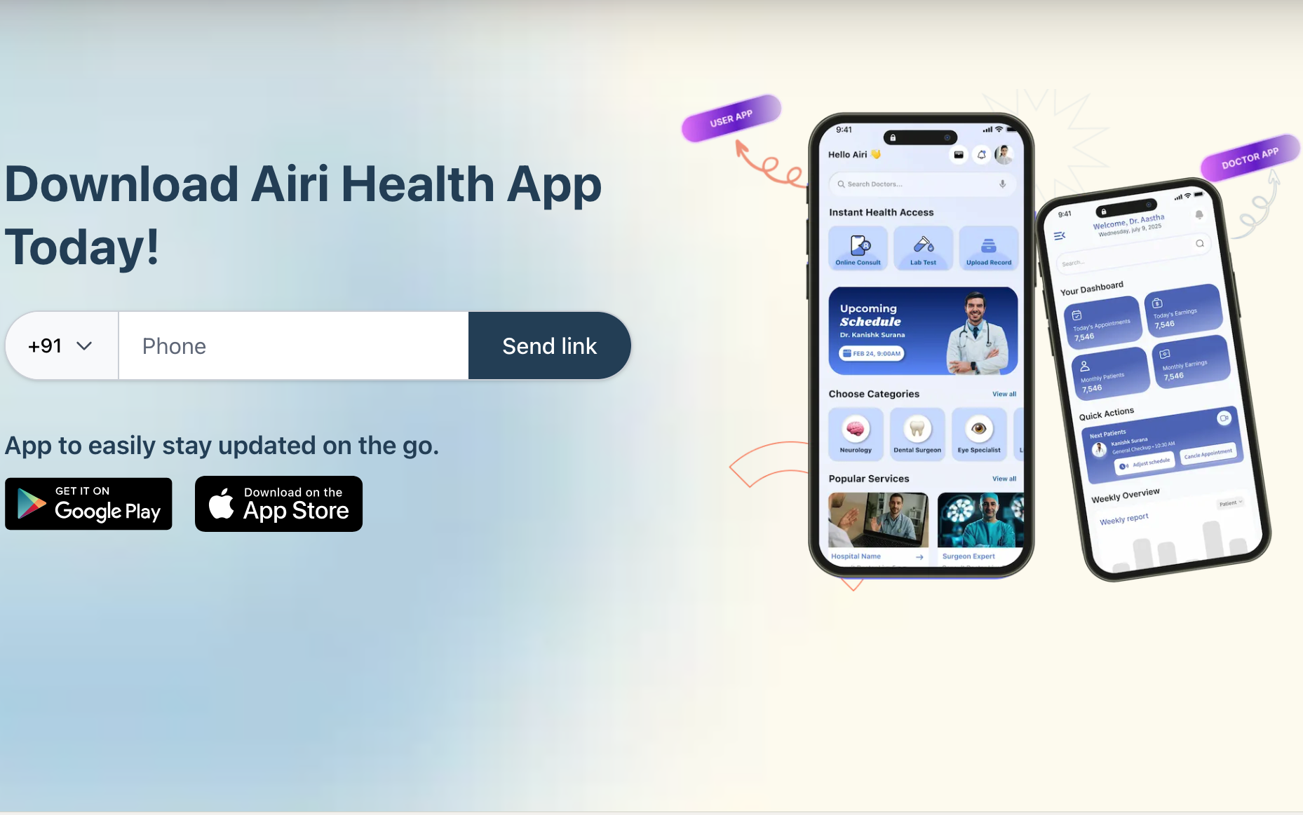 DoctorConnect - Instant Consultation & Clinic Management App